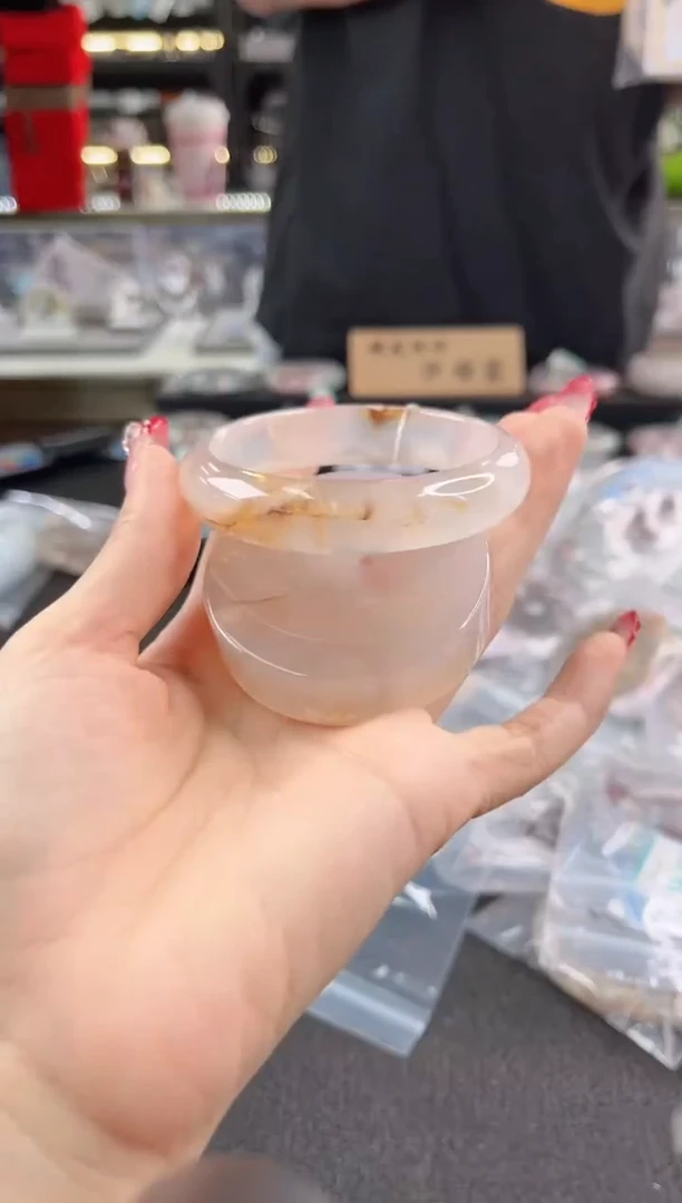 未镶嵌手镯石英质玉57圈口（赠品镯心）
