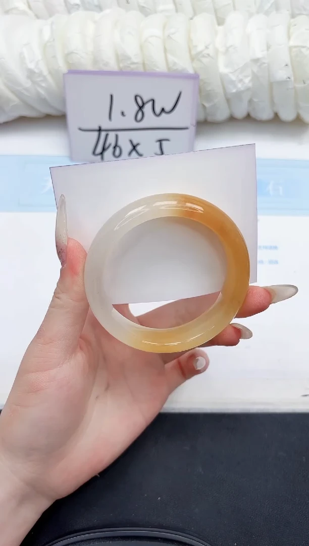 未镶嵌手镯石英质玉192-58