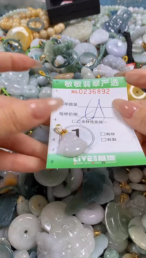 翡翠未镶嵌颈饰闪购0236892多样性发其一