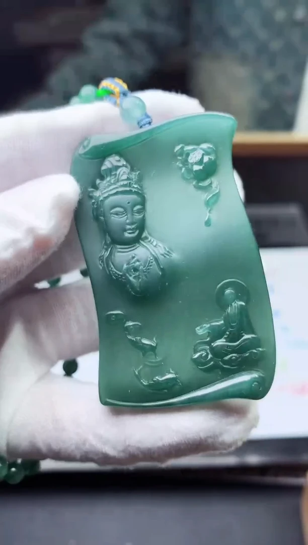 未镶嵌定制翡翠天然A货翡翠拍一发一