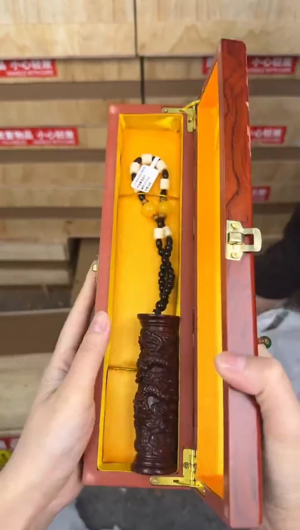 慈木器文玩阁龙柱手把件链接@@SP143