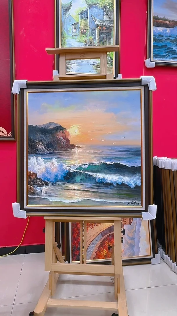 【闪购商品】国画张勇手绘油画