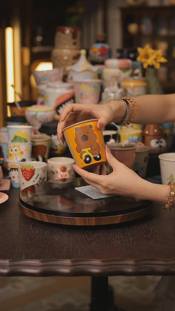 景德镇釉下彩绘设计师款式陶瓷