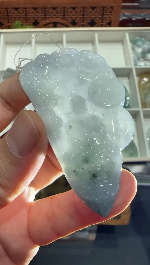 未镶嵌挂件翡翠A货翡翠多样性孤品