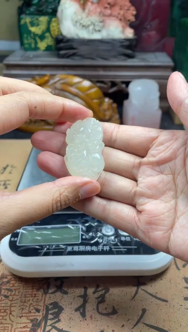 寿山石印石一米包邮高山晶貔貅