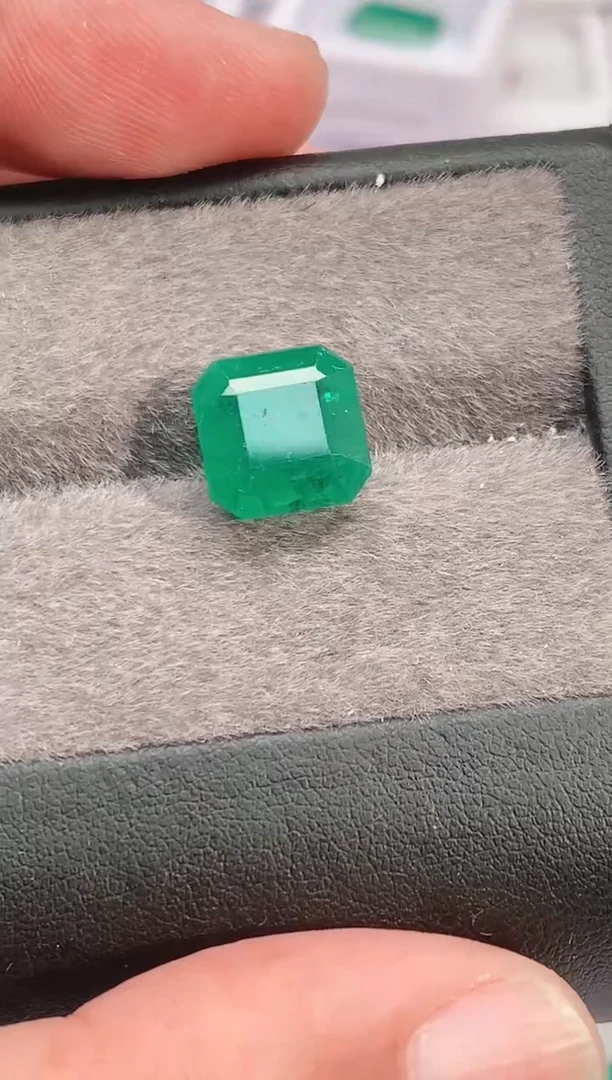 裸石祖母绿7.84-18816天然赞比亚祖母绿