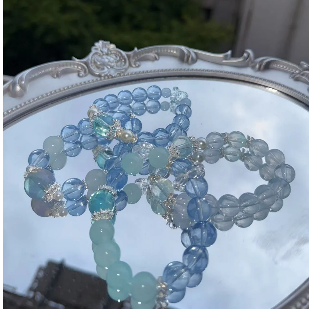 非金属玻璃手链 DIY琉璃手串时尚简约