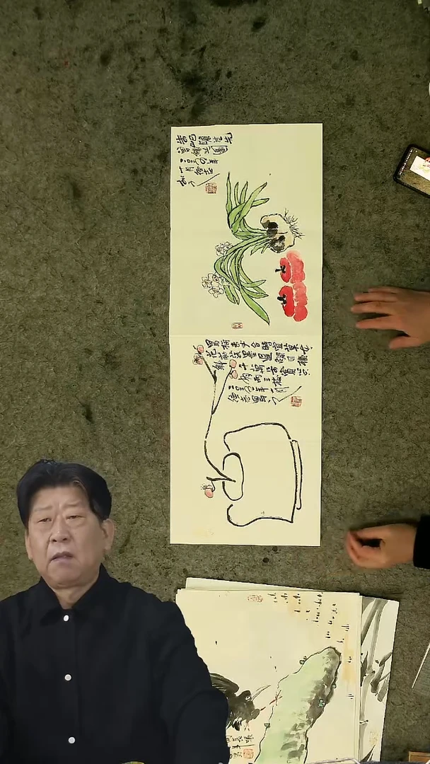 国画温德志老师 国画 禅意小品