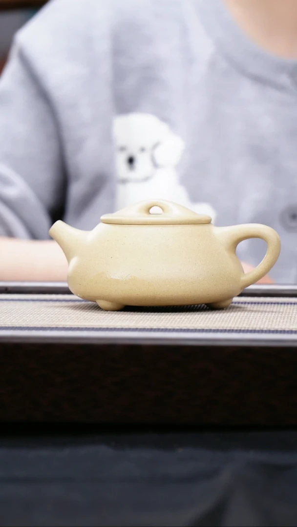 【闪购商品】紫砂茶壶本山绿泥  景州石瓢