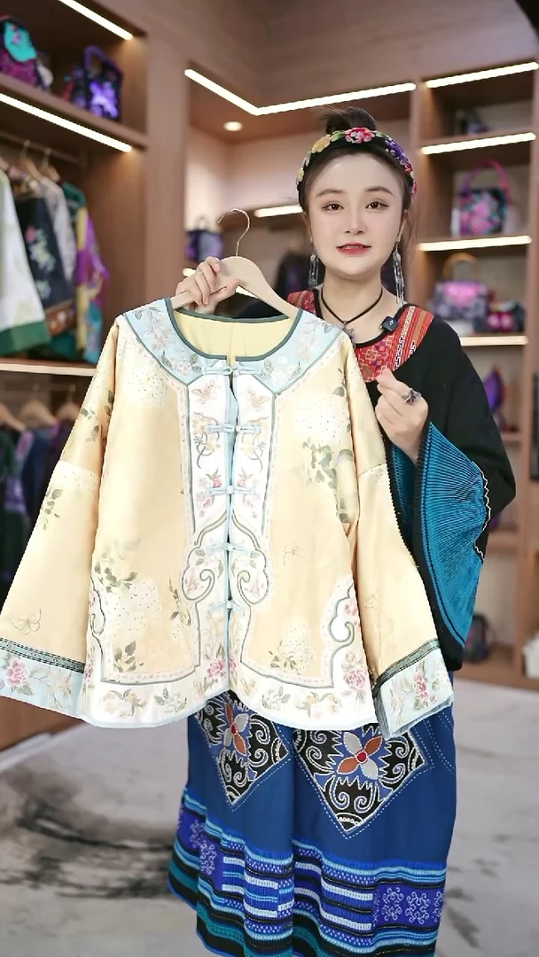 织绣L599黔东南苗族刺绣