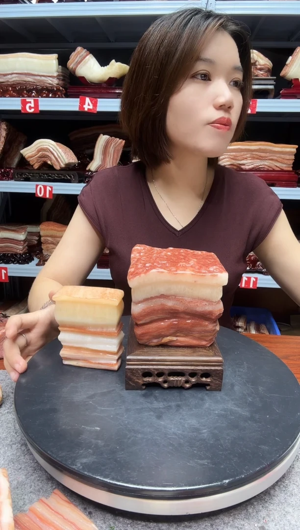石材孙*美广西猪肉石296