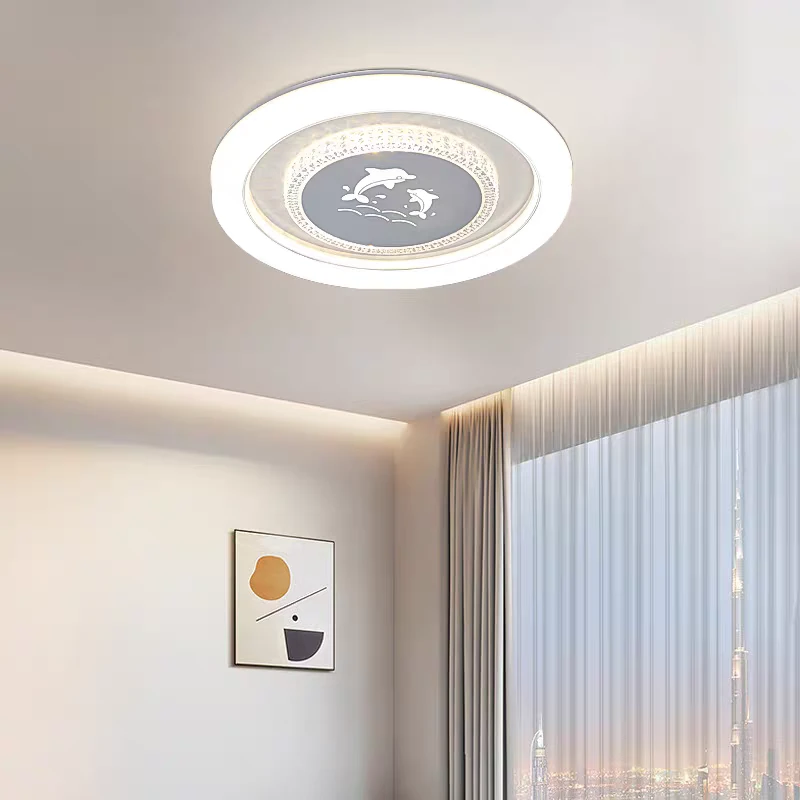 护眼卧室灯吸顶灯现代简约LED主卧书房灯具灯饰