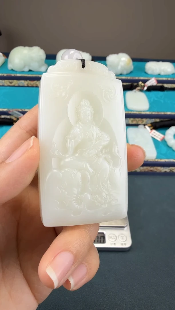 颈饰未镶嵌和田玉1