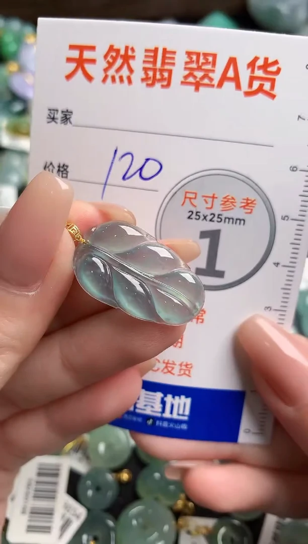【闪购商品】翡翠颈饰18K金镶嵌0245739255