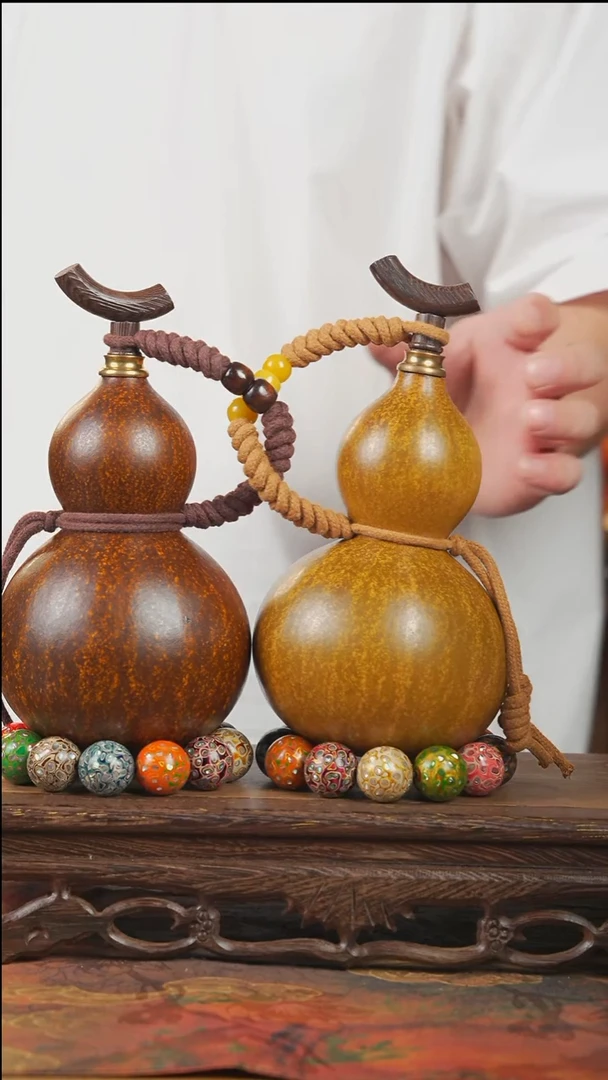 WE078大漆酒葫芦不包手串（总2只）