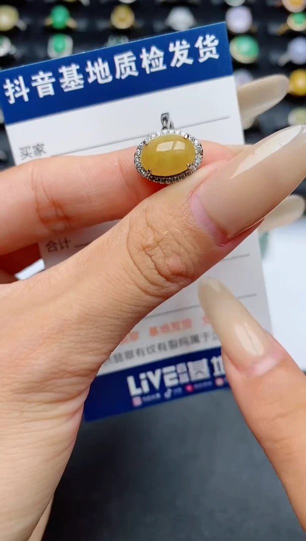 翡翠戒指银S925镶嵌.