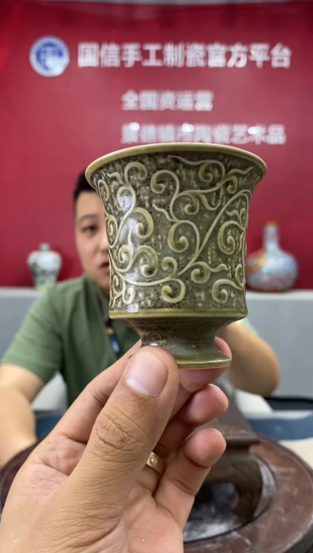 摆件b625景德镇瓷器一件