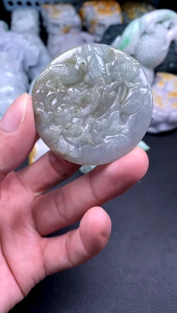 吊坠(不含链)未镶嵌翡翠1