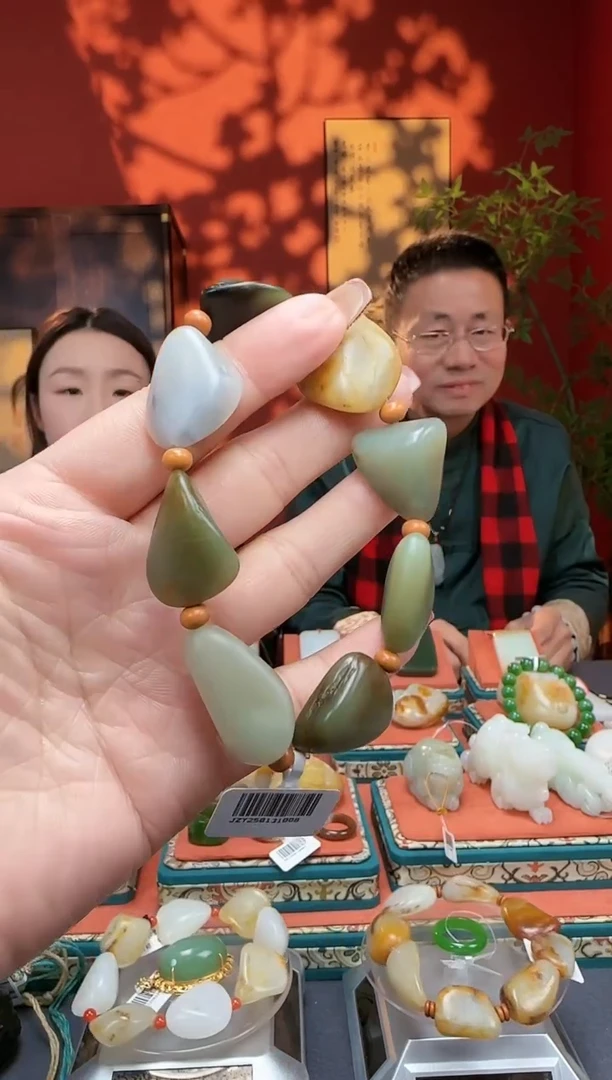 【闪购商品】和田玉手串未镶嵌手串61.2