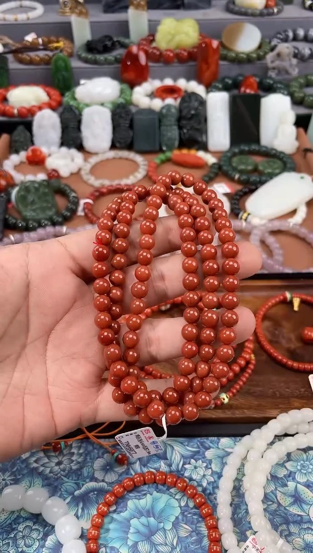 【闪购商品】南红玛瑙手串未镶嵌 多样性发一件TNH6077