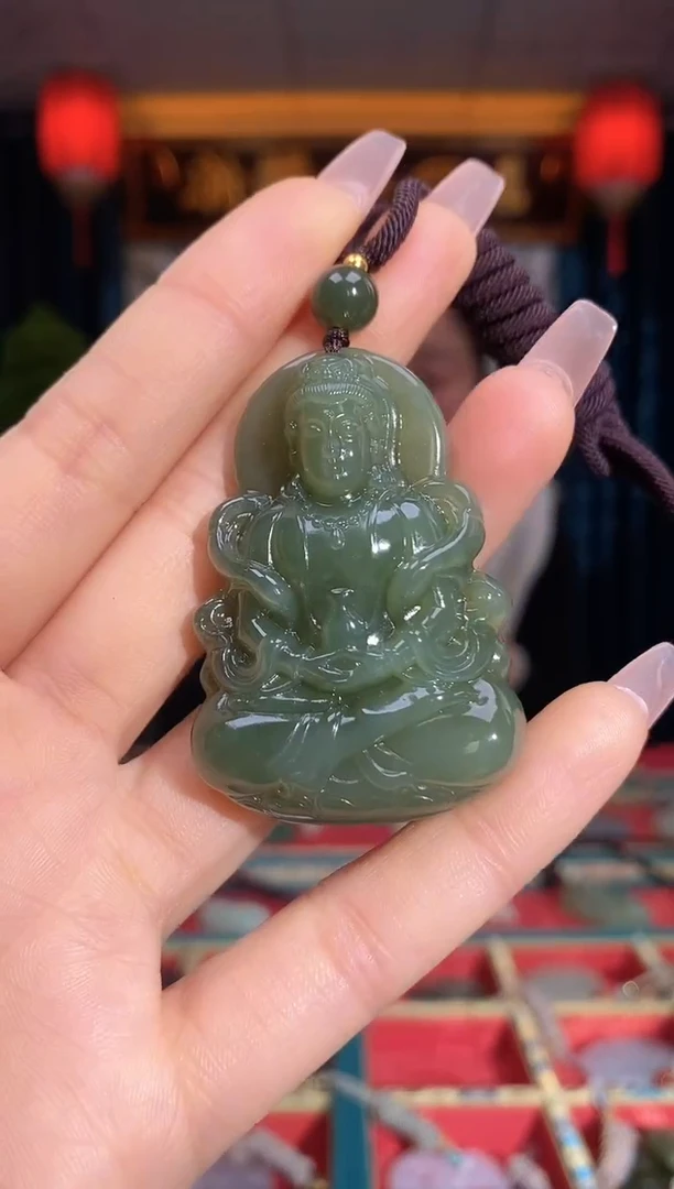 【闪购商品】和田玉颈饰未镶嵌观音