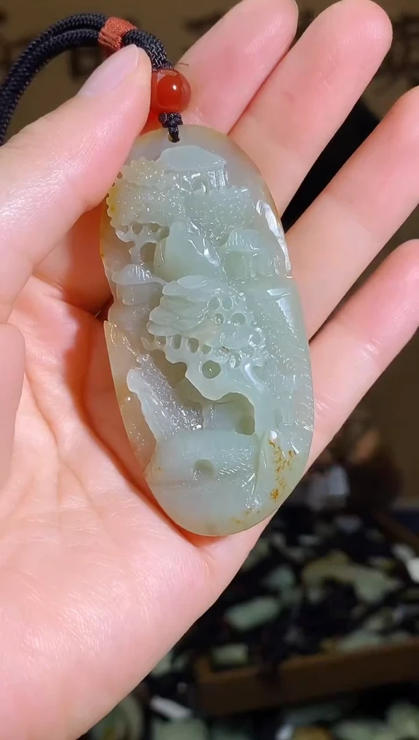 颈饰未镶嵌和田玉1