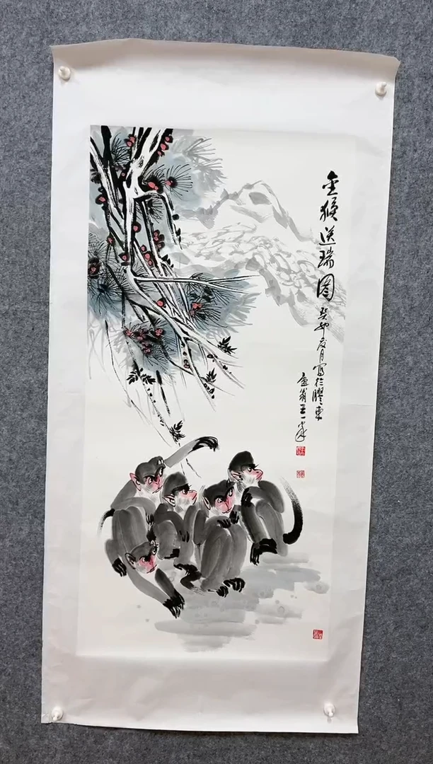 【闪购商品】国画绘画作品-8平尺