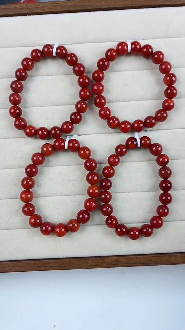未镶嵌瓦西手串11+南红玛瑙（多样式发其一）