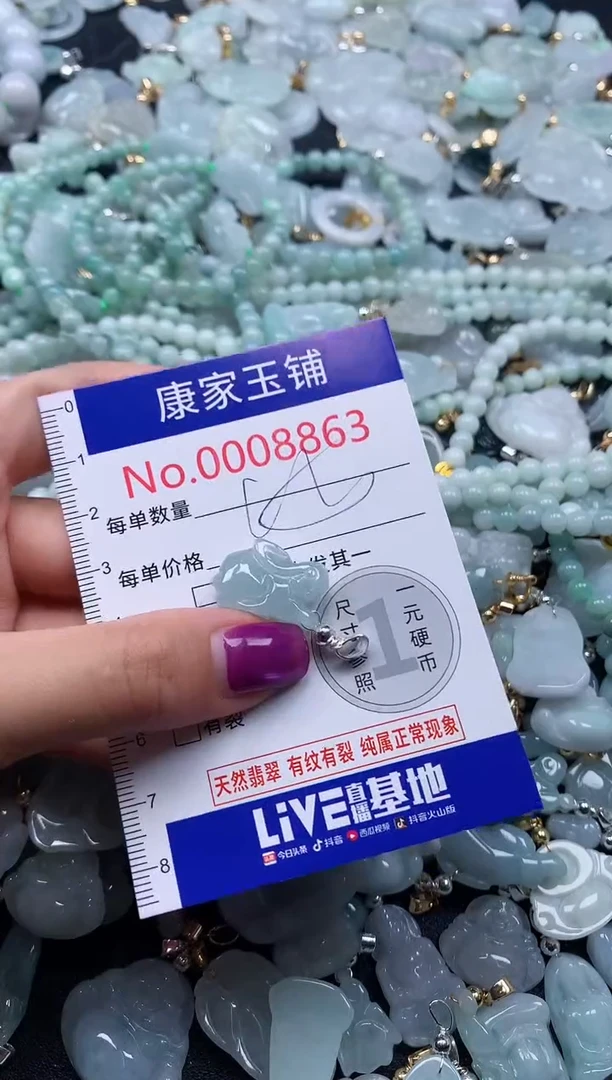 颈饰未镶嵌翡翠8863