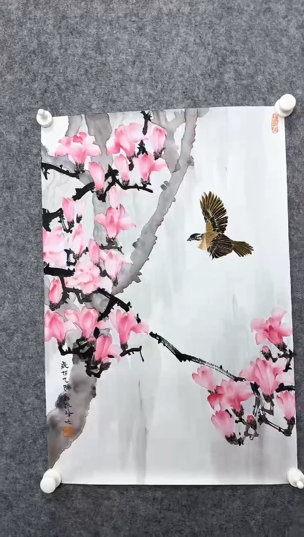 国画DH-ZZF老师绘画作品