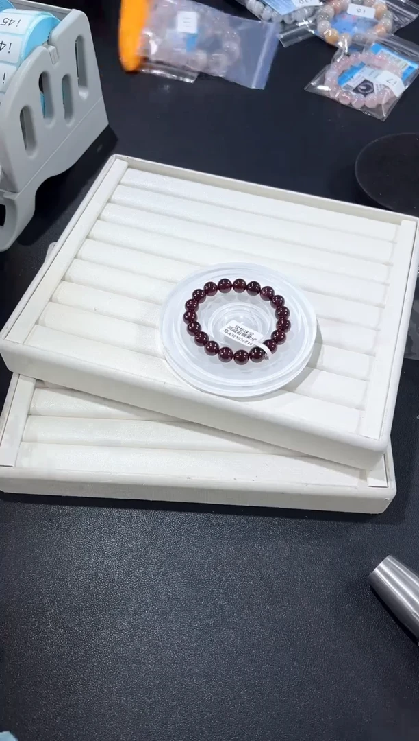 未镶嵌手链石榴石24i多样性发其一【1条】默认微瑕