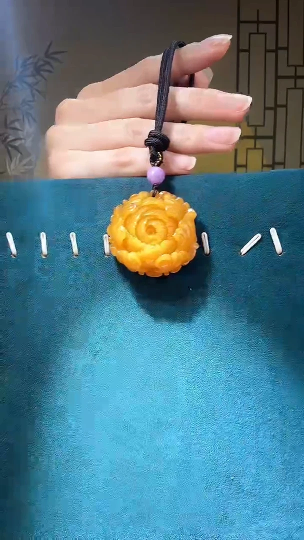 【闪购商品】琥珀裸石未镶嵌A0480天然蜜蜡有瑕特价