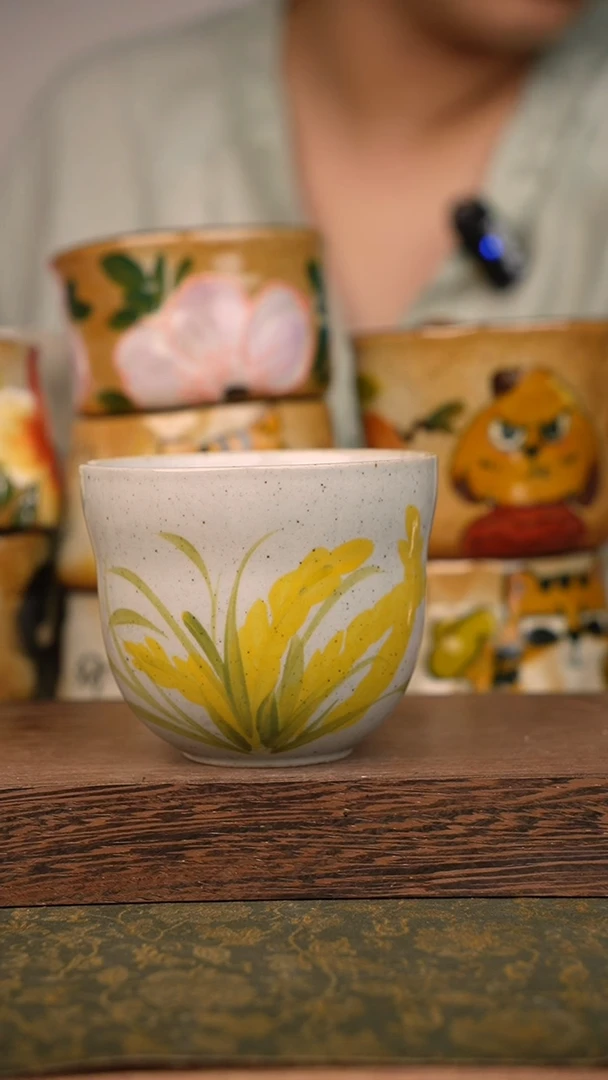 摆件泥垚手作 景德镇手工手绘器物
