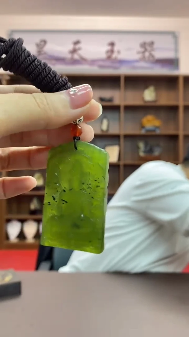 【闪购商品】岫玉颈饰未镶嵌御龙观音吊坠