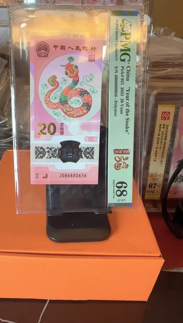 塑料2025蛇钞 单张  啊啊啊啊