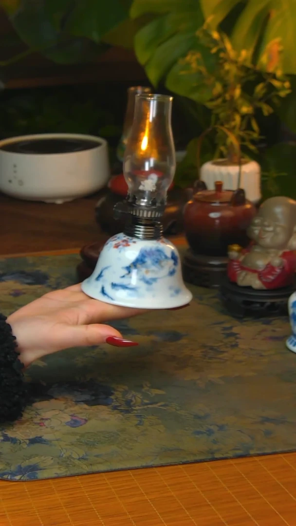 【闪购商品】景德镇陶瓷灯摆件