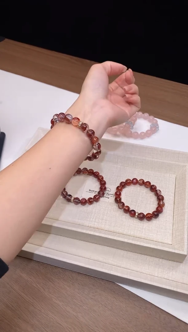 未镶嵌手链水晶万嘉水晶 发一件 序号：100