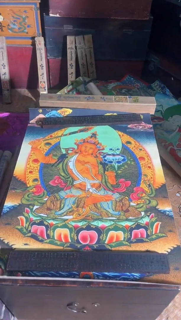 卷轴画旭子唐卡tk160