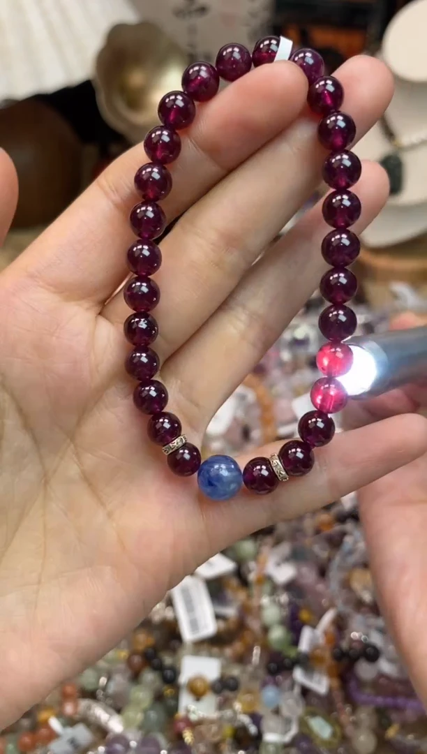 手链未镶嵌石榴石385