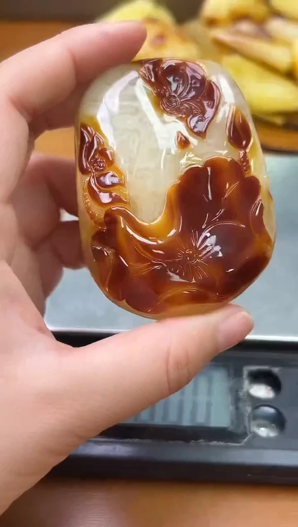 未镶嵌琥珀裸石蜜蜡吊坠