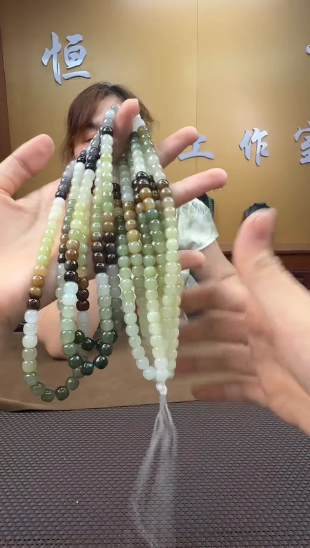 和田玉未镶嵌颈饰项链7（多样性，发一­）