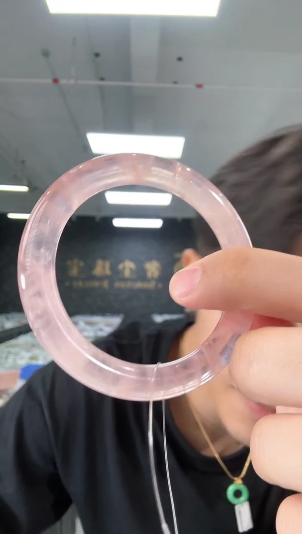 未镶嵌手镯水晶小****酱水晶手镯52#