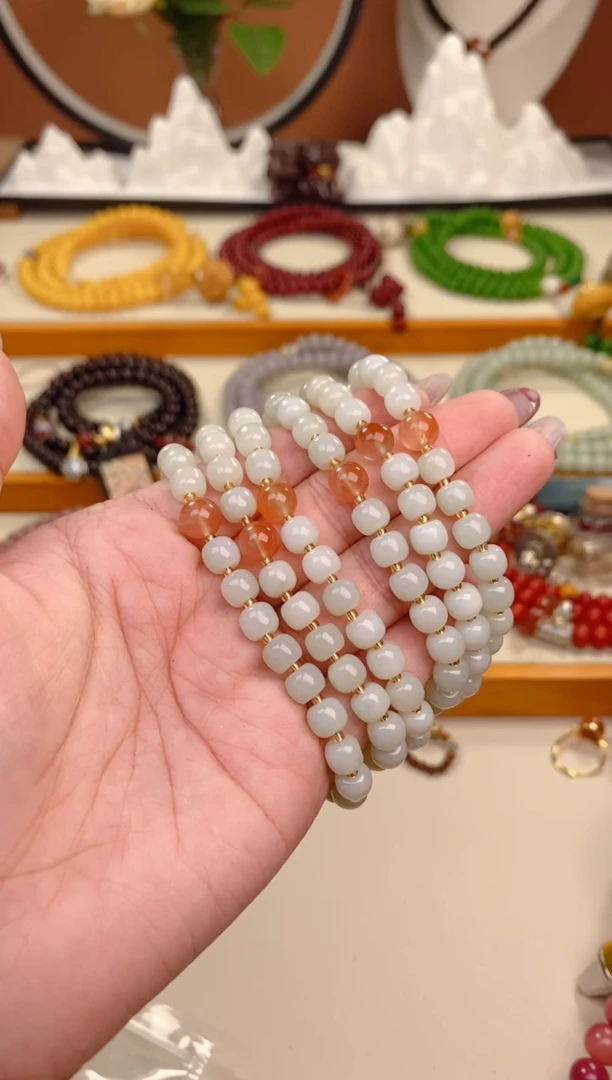 【闪购商品】和田玉手链未镶嵌和田老型如意单圈