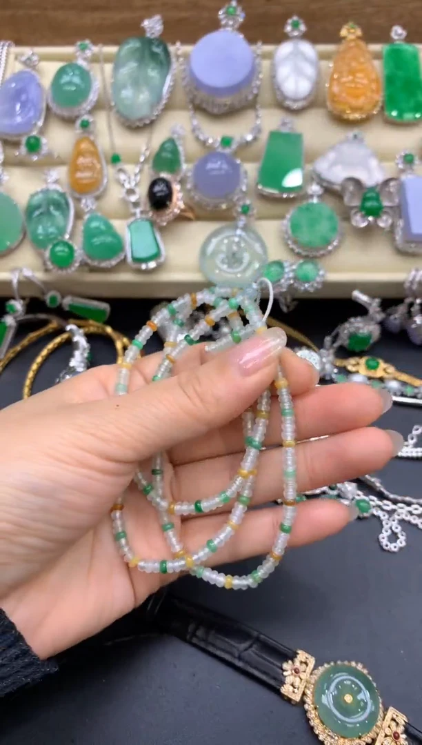 【闪购商品】翡翠颈饰未镶嵌257-中国好珍宝1