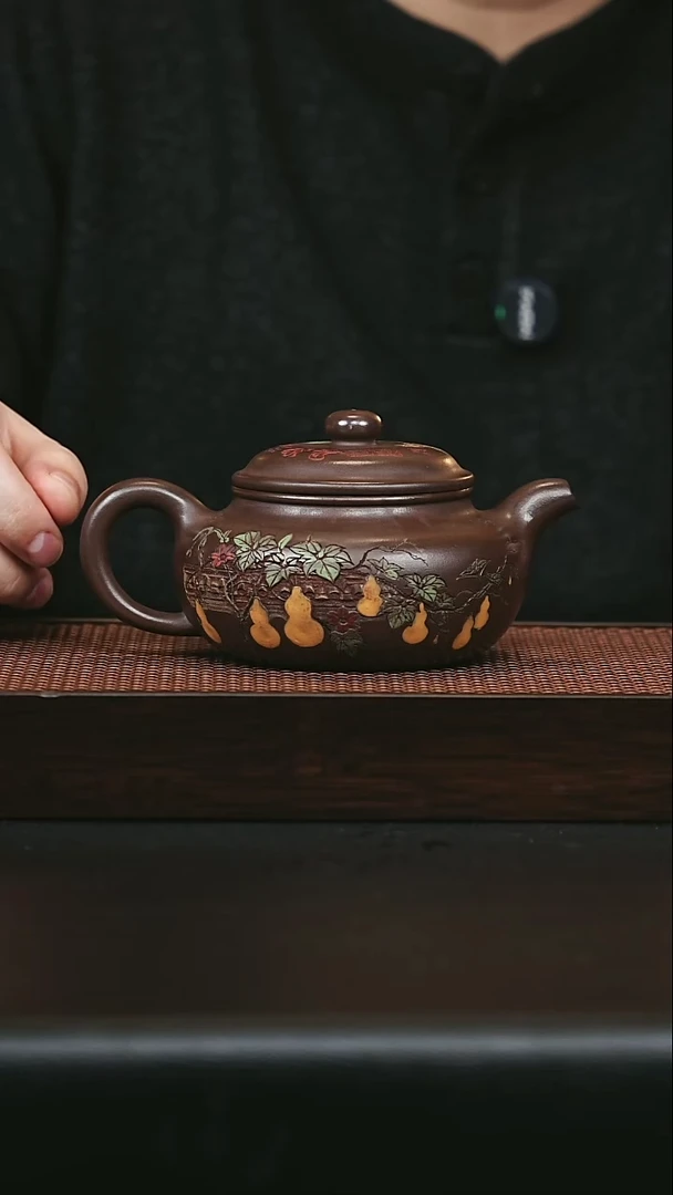 茶壶紫砂宜兴紫砂  仿古