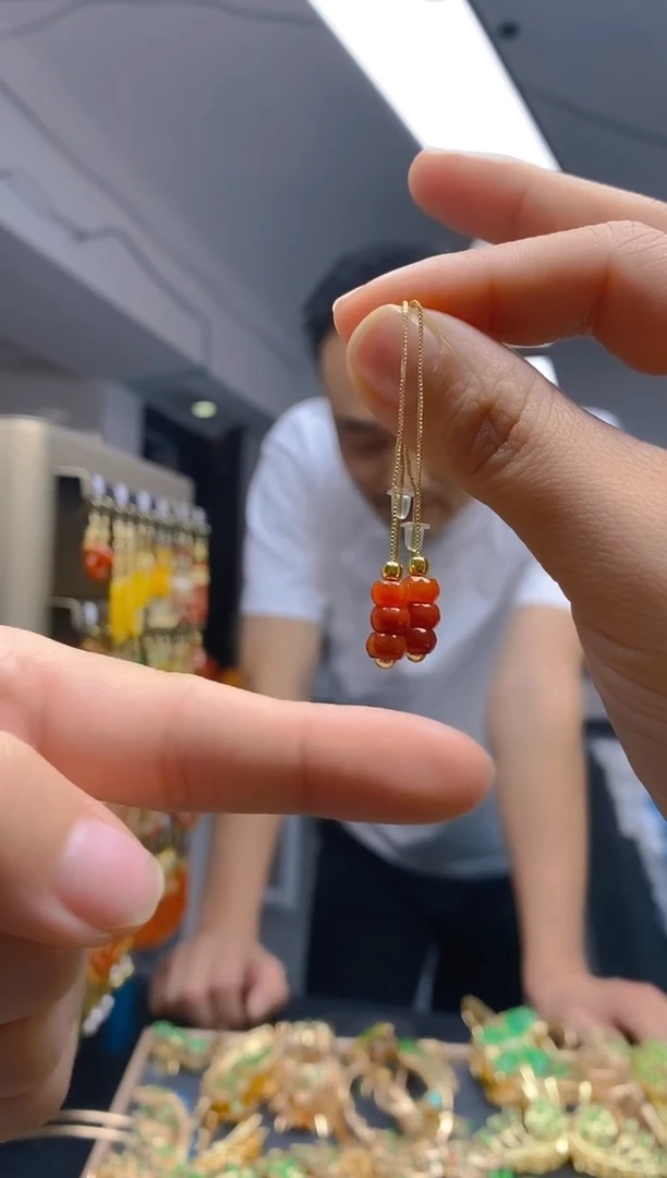 【闪购商品】翡翠耳饰合金0154翡翠耳线