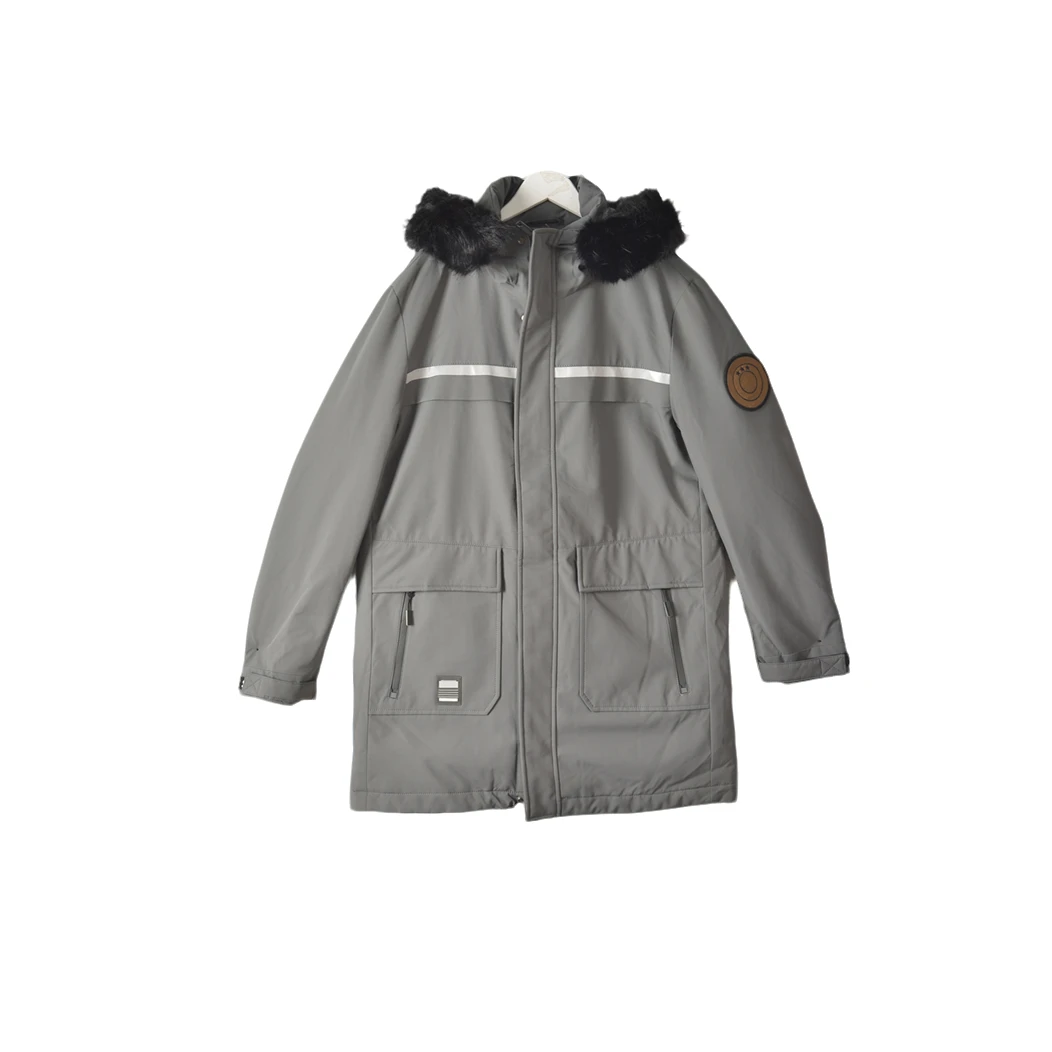 GPF1【专柜捡漏F】高端时尚男装JLLC-冬季外套4272-灰色