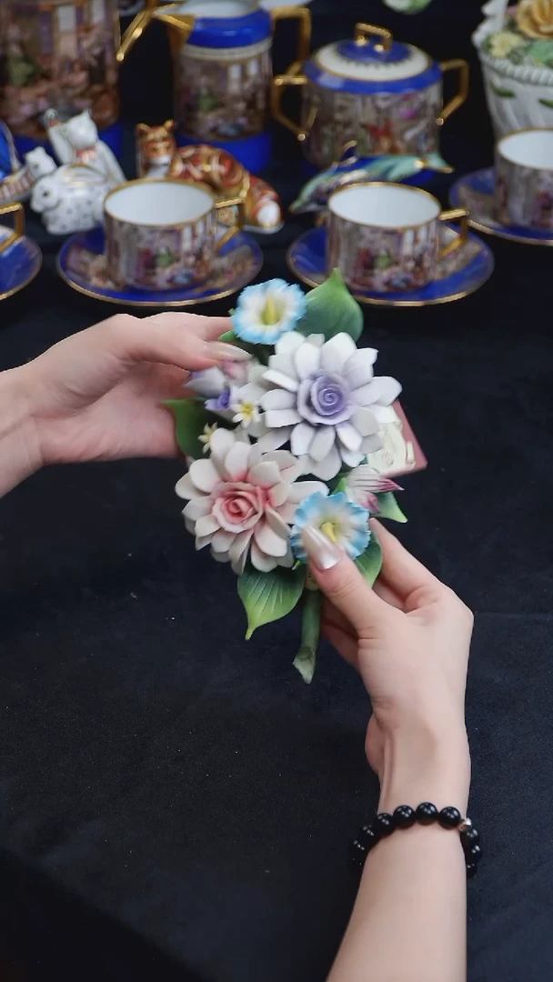 骨瓷婷婷中古瓷器如图所示77