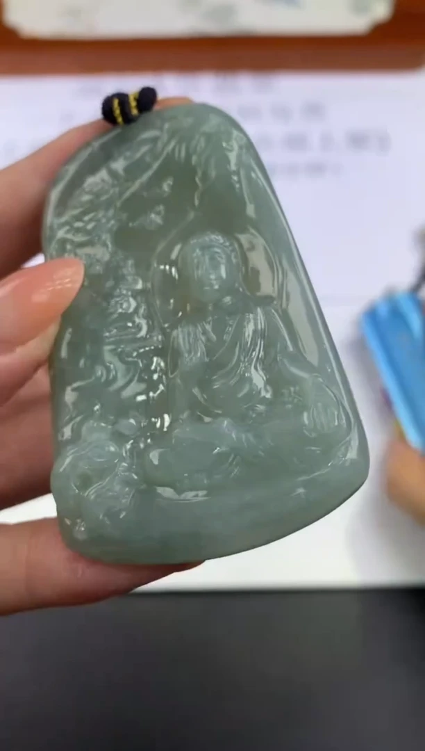未镶嵌挂件翡翠300622  多人