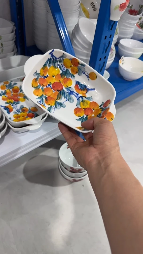其他景德镇高温瓷（双耳烤盘）